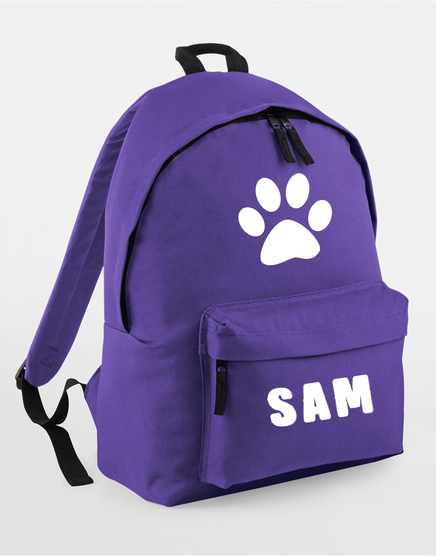Personalised Dog Rucksack/backpack, Dog Paw design, ideal to carry all your dog bits on a walk, Paw design, dog bag