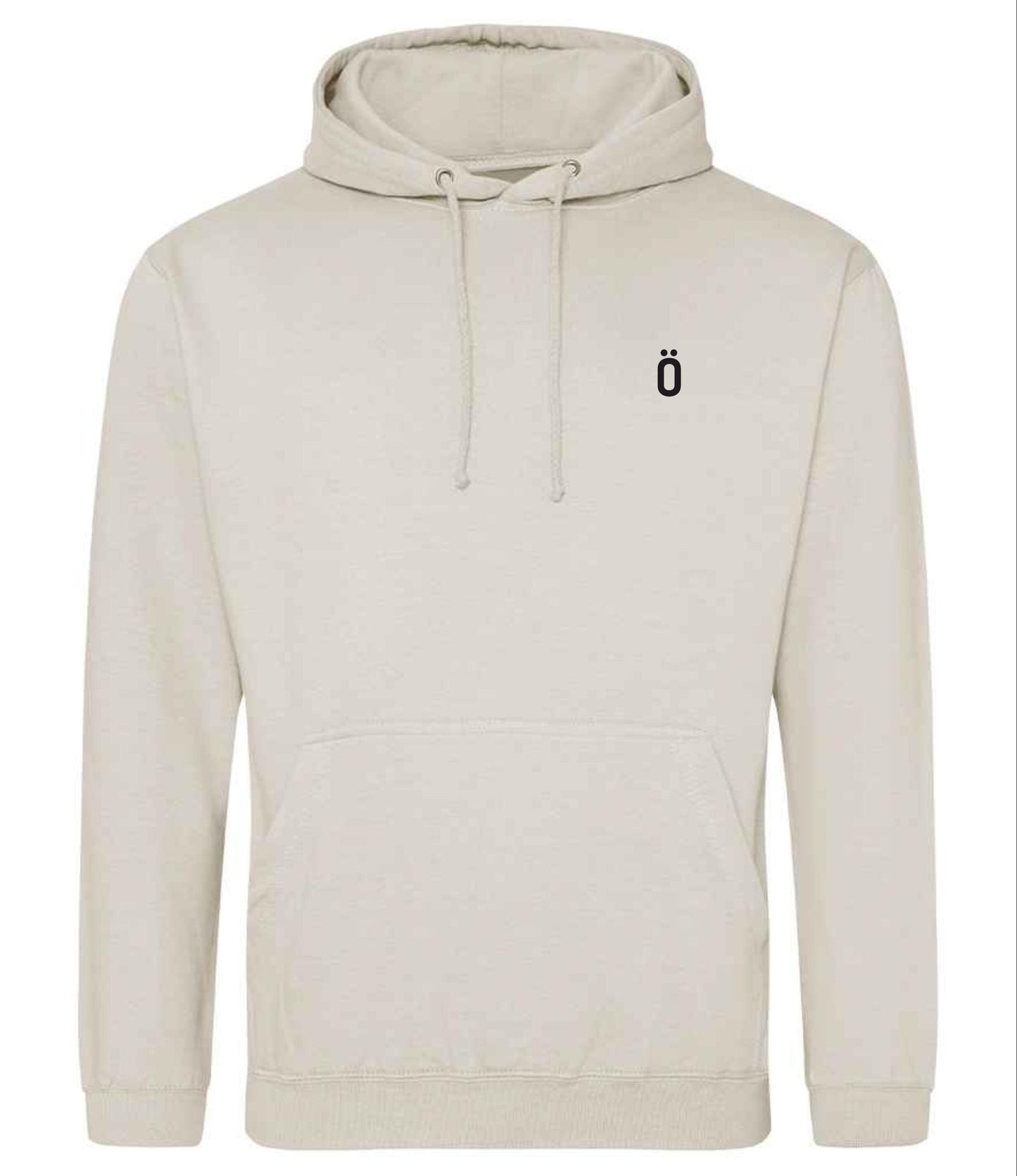 STRÖVA Basic Logo Hoodie – Everyday Comfort, Simple Style, soft fleece pullover with pouch pocket and drawcord hood, unisex style