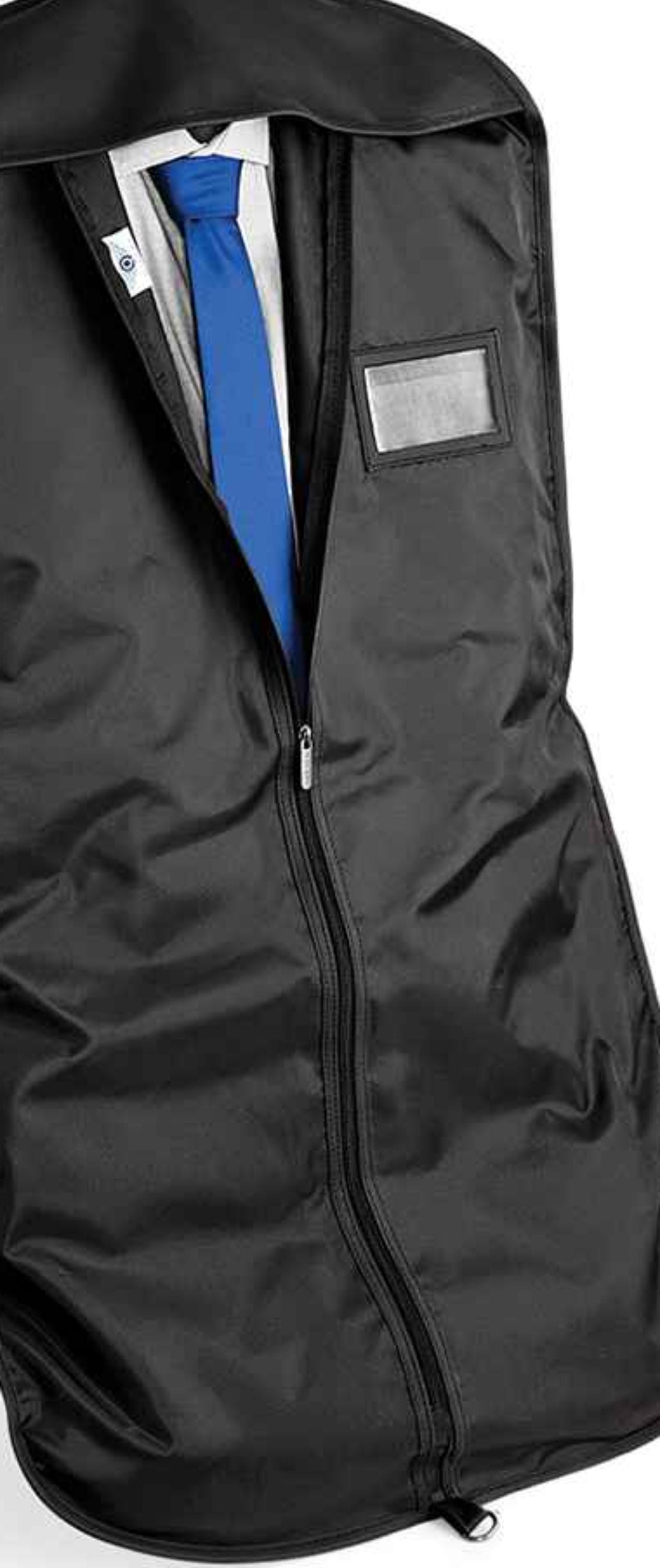Personalised Suit/dress cover, garment Bag, 100x60 cm with full zip, hanging loop and ID window, travel and storage carrier, Dance, weddings