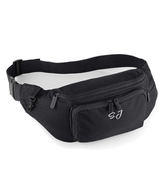 Personalised Belt Bag Adjustable webbing belt with secure clip closure.-ATHOS-Our signature label-Work bag-sports-outdoor-Fresher-university