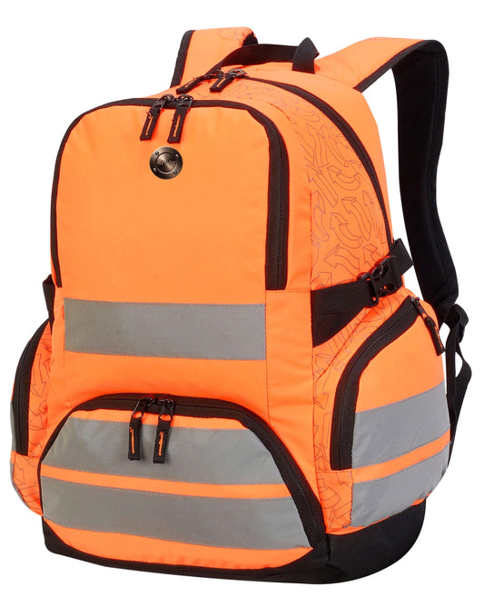 Workwear Pro Hi-Vis Backpack,-Rucksack-Laptop Backpack-ATHOS-Our signature Metal style logo-outdoor-Classic backpack-Tool bag-work bag