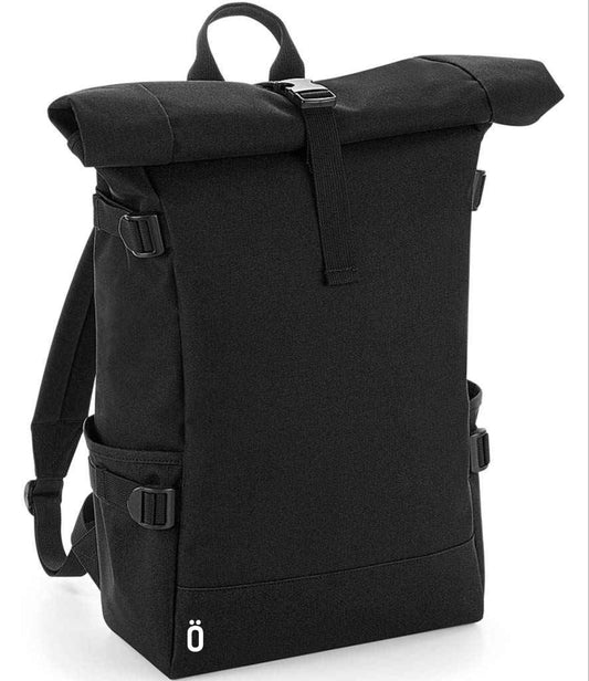 Backpack, Rucksack Block Roll-Top Backpack, STROVA everyday rucksack ideal for Sports, Gym, Work, Travel, University, outdoor walking
