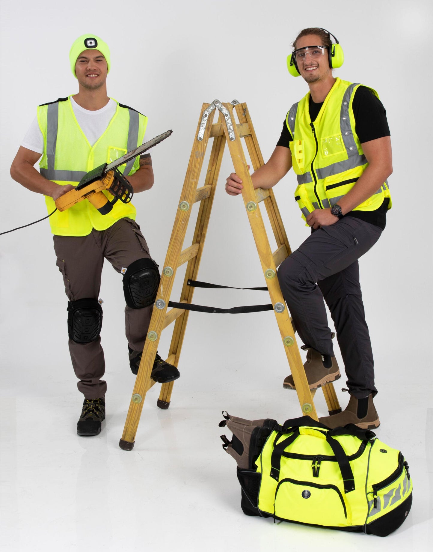 Workwear Pro Hi-Vis Holdall, practical holdall-ATHOS-Our signature Metal style logo-outdoor-Classic backpack-Tool bag-work bag-SIX colours