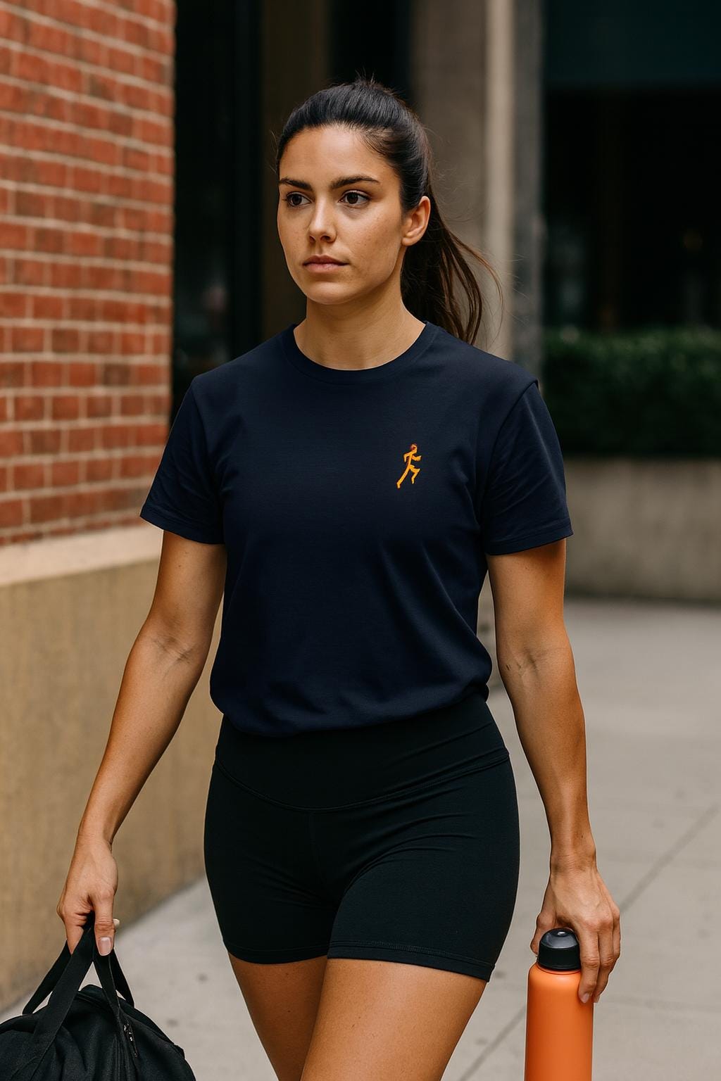 STRÖVA runner Logo T-Shirt –Everyday Comfort, Affordable Style-relaxed fit tee, unisex everyday t shirt, perfect present for a runner, lady