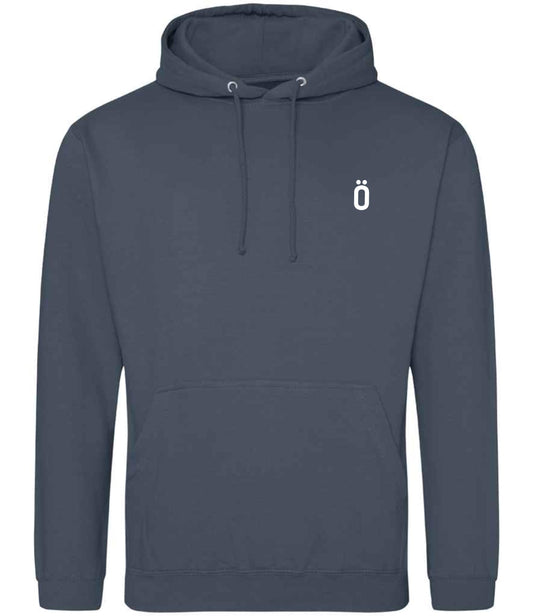 STRÖVA Basic Logo Hoodie – Everyday Comfort, Simple Style, soft fleece pullover with pouch pocket and drawcord hood, unisex style