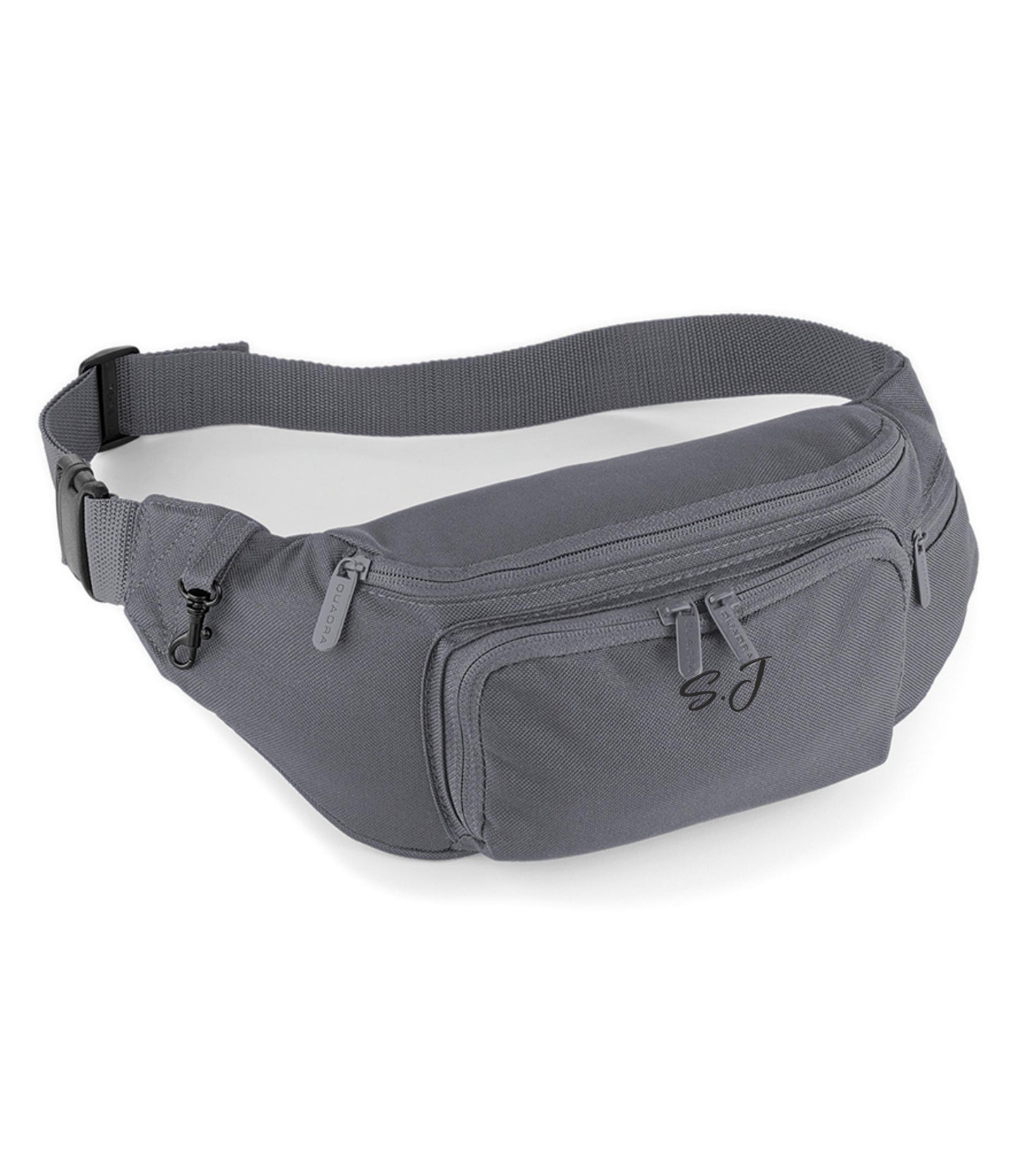 Personalised Belt Bag Adjustable webbing belt with secure clip closure.-ATHOS-Our signature label-Work bag-sports-outdoor-Fresher-university