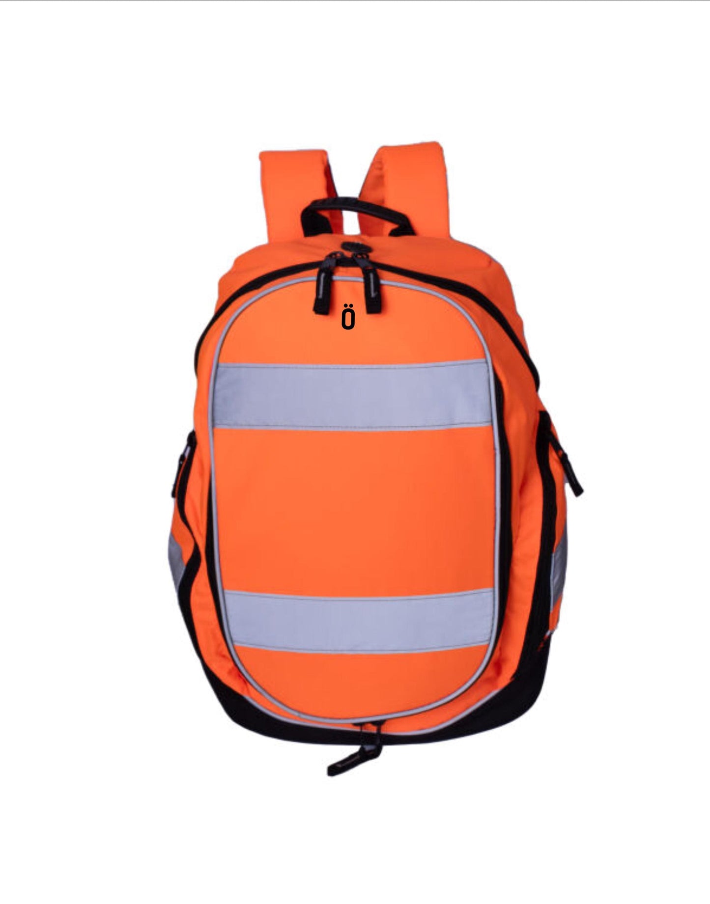 STRÖVA Hi-Vis Backpack – Reflective Work & Trade Bag with expandable front to fit hard hat