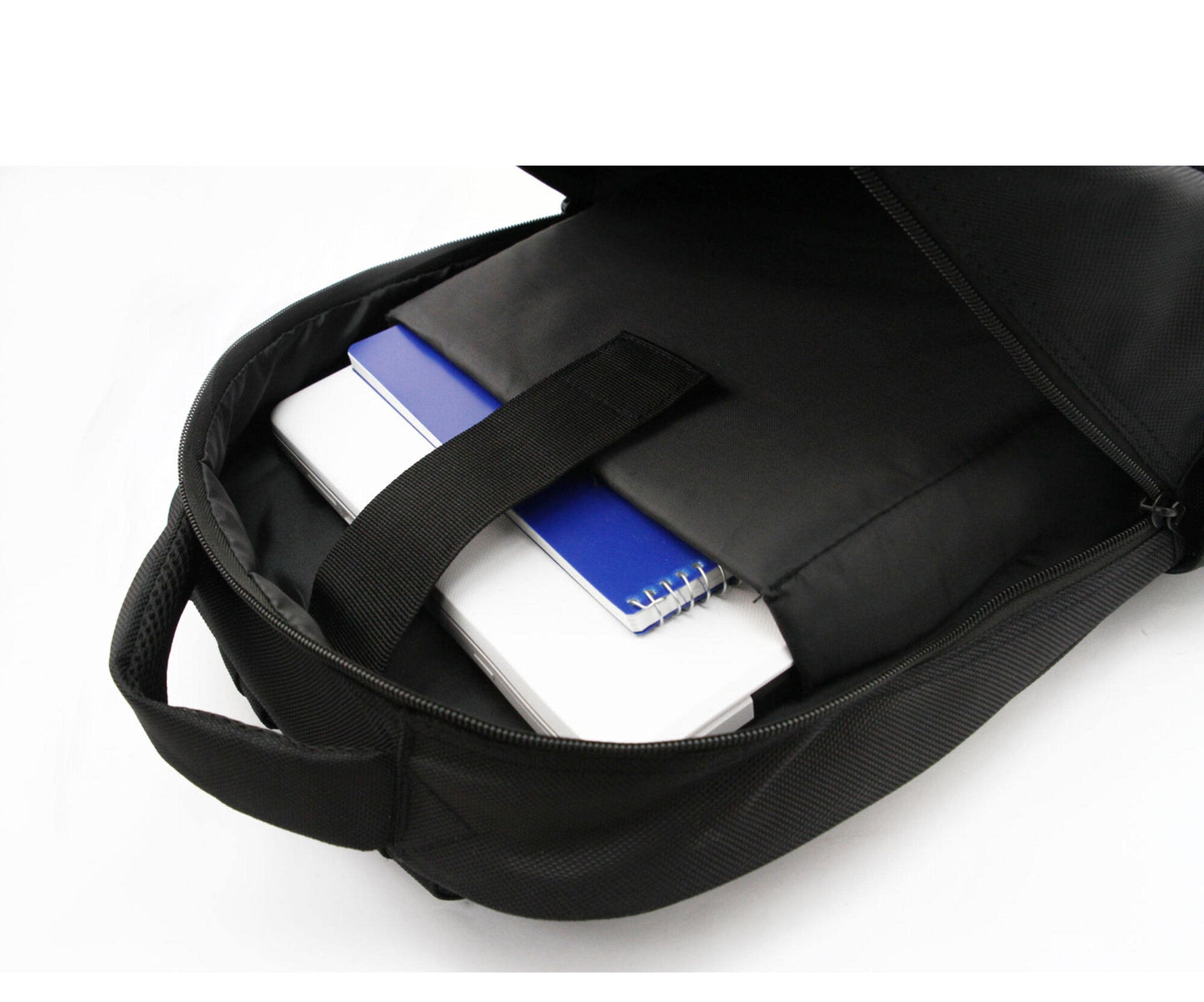 Laptop Backpack Rucksack, Work bag Black Smart backpack-Rucksack-Backpack-STROVA-Our STROVA style logo-Classic backpack-usb port