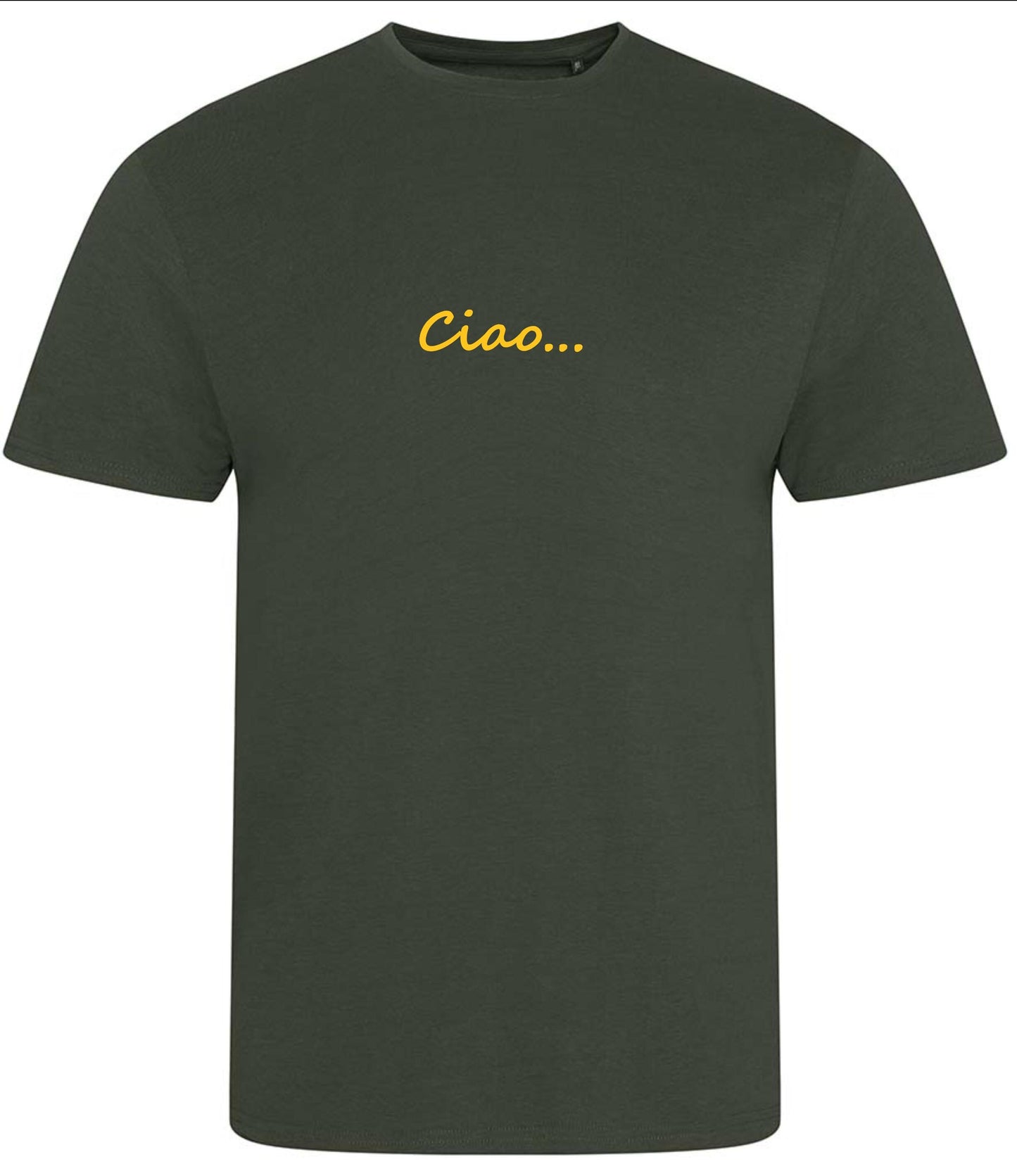 Men's Ciao Organic Cotton T-shirt - Italian Slogan Tee
