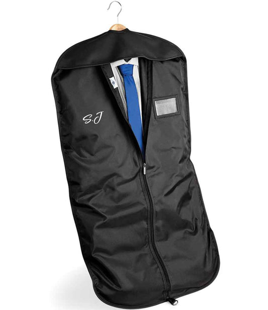 Personalised Suit/dress cover, garment Bag, 100x60 cm with full zip, hanging loop and ID window, travel and storage carrier, Dance, weddings