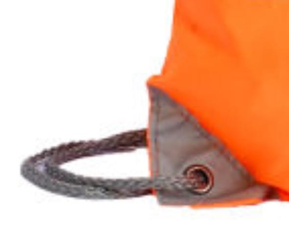 Personalised STRÖVA Hi-Vis Drawstring Backpack – Reflective, Water-Resistant 11L Tote Bag