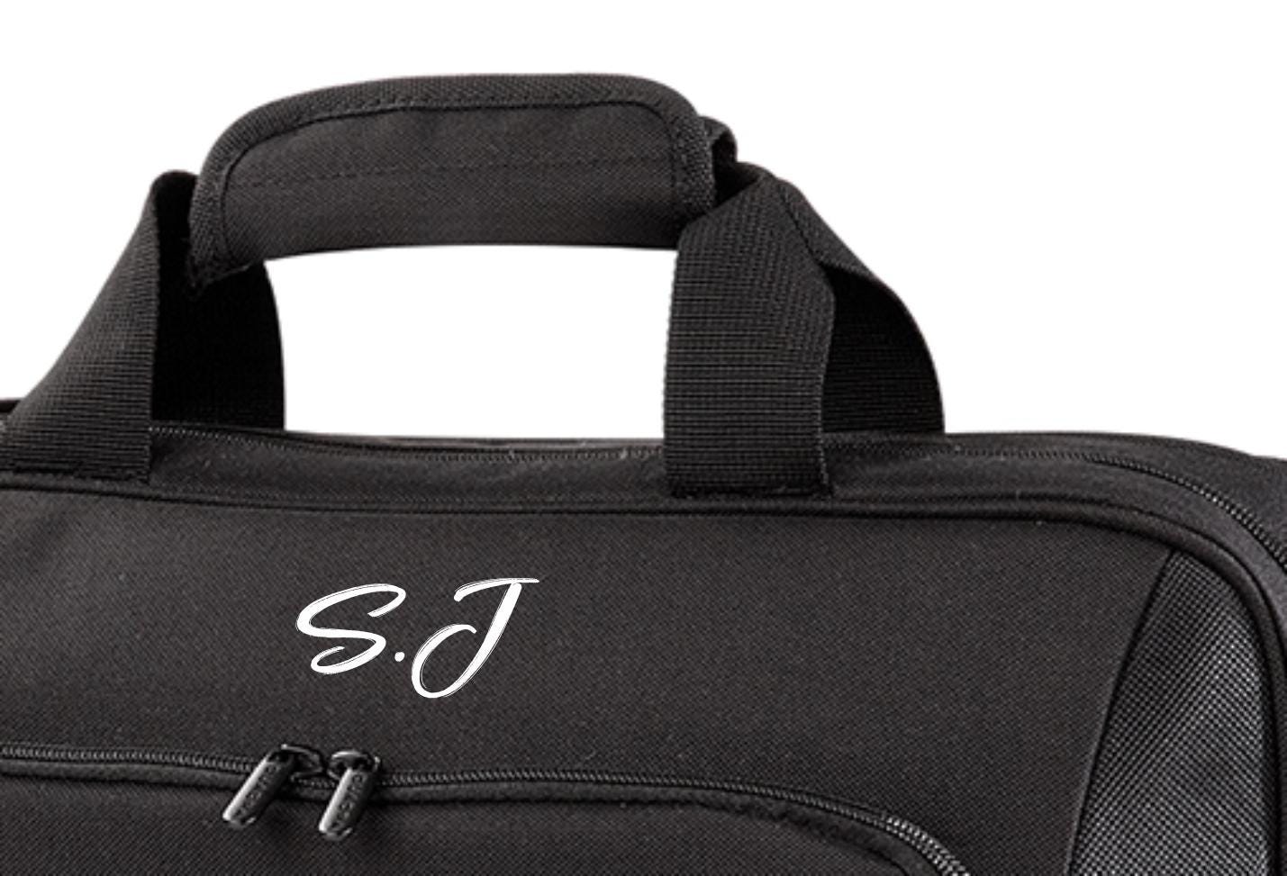 Personalised initial laptop briefcase shoulder bag-Executive Digital Office-Backpack-ATHOS-Work-university-outdoor-organiser section