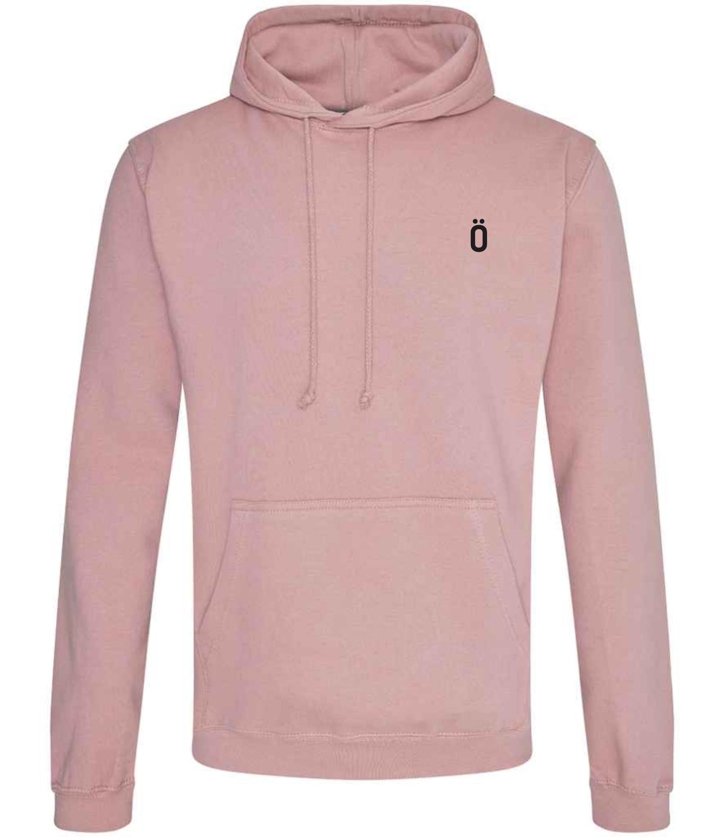 STRÖVA Basic Logo Hoodie – Everyday Comfort, Simple Style, soft fleece pullover with pouch pocket and drawcord hood, unisex style