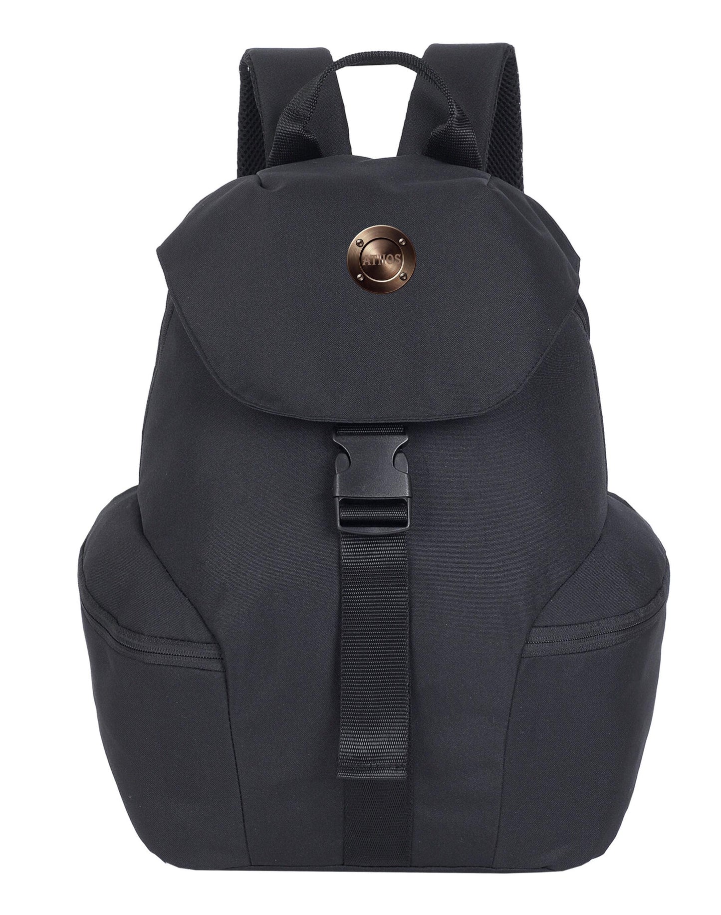 Backpack Rucksack, Trendy unisex urban backpack-Rucksack-Laptop Backpack-ATHOS-Our signature Metal style logo-outdoor-Classic backpack