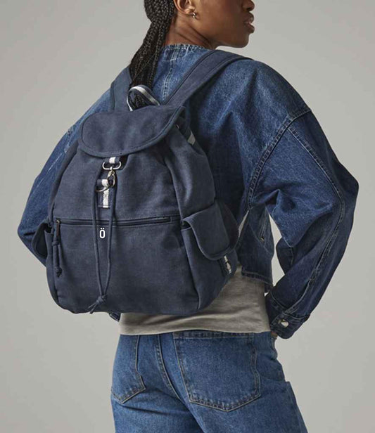 STRÖVA Vintage Canvas Backpack Everyday Bag– 18L Capacity, Stylish & Practical Vintage Canvas Backpack, rucksack-university, work, gym