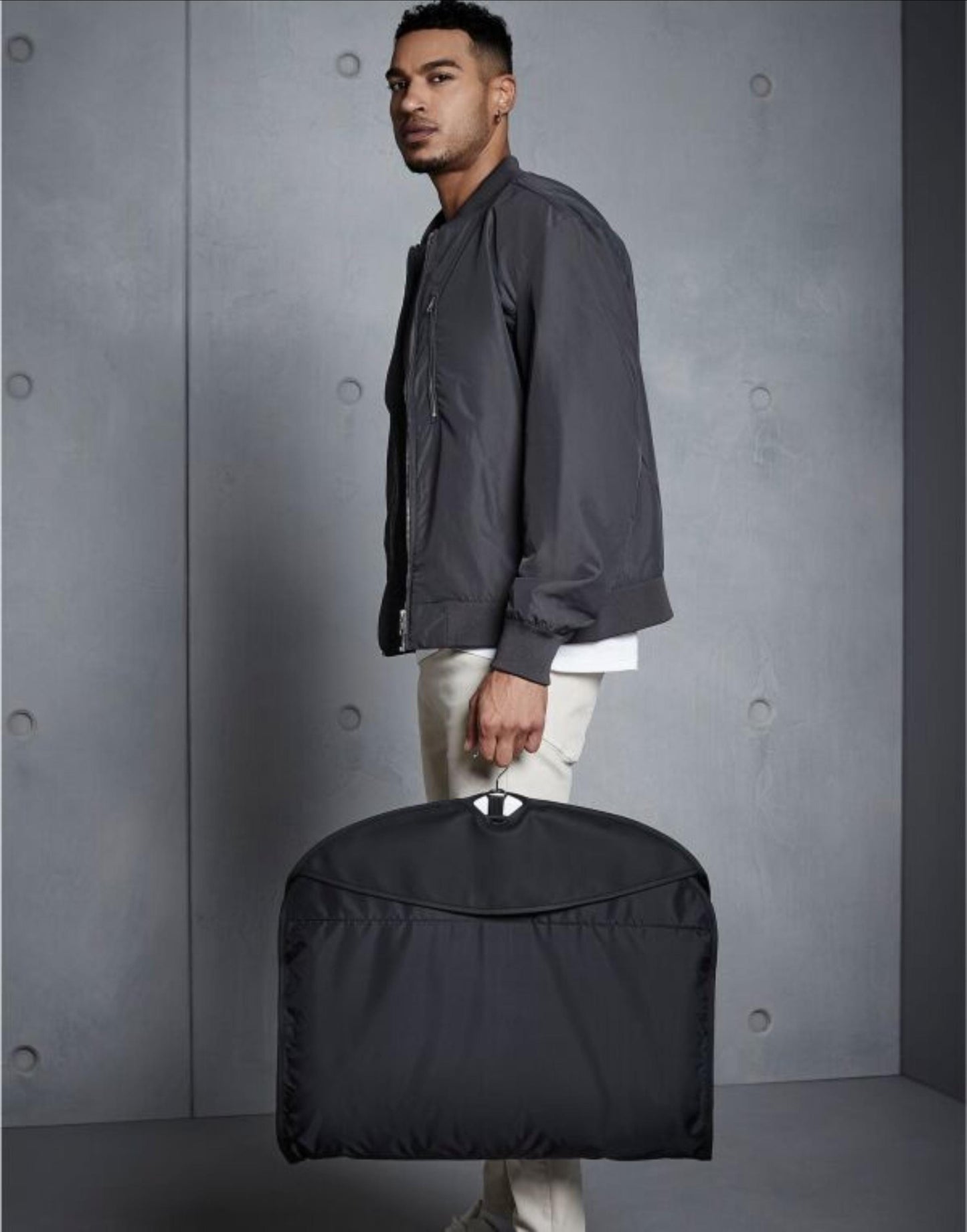 Personalised Suit/dress cover, garment Bag, 100x60 cm with full zip, hanging loop and ID window, travel and storage carrier, Dance, weddings