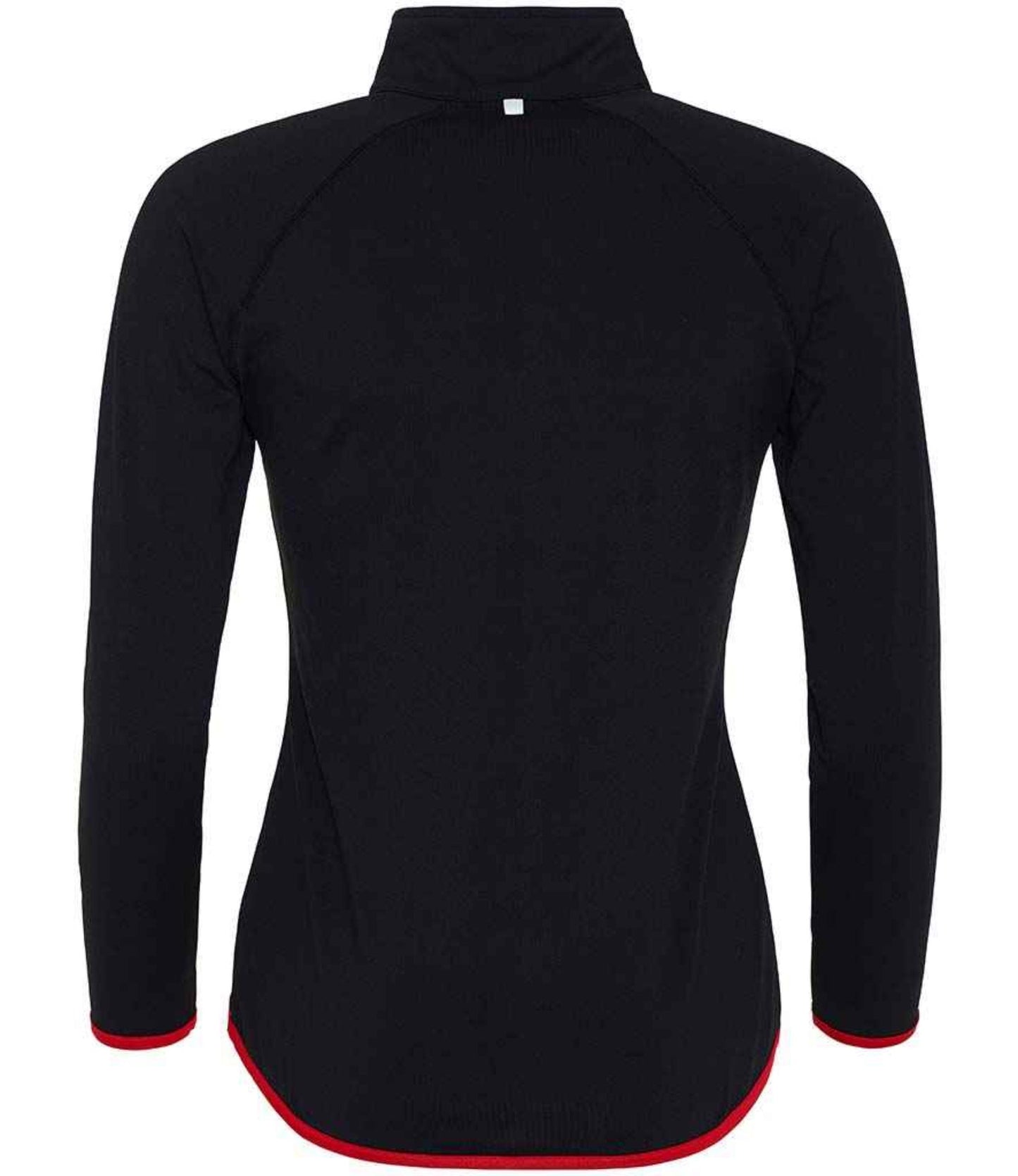 ATHOS SPORTS Ladies Half Zip Sweat Top: Wick Away Running Gym Shirt