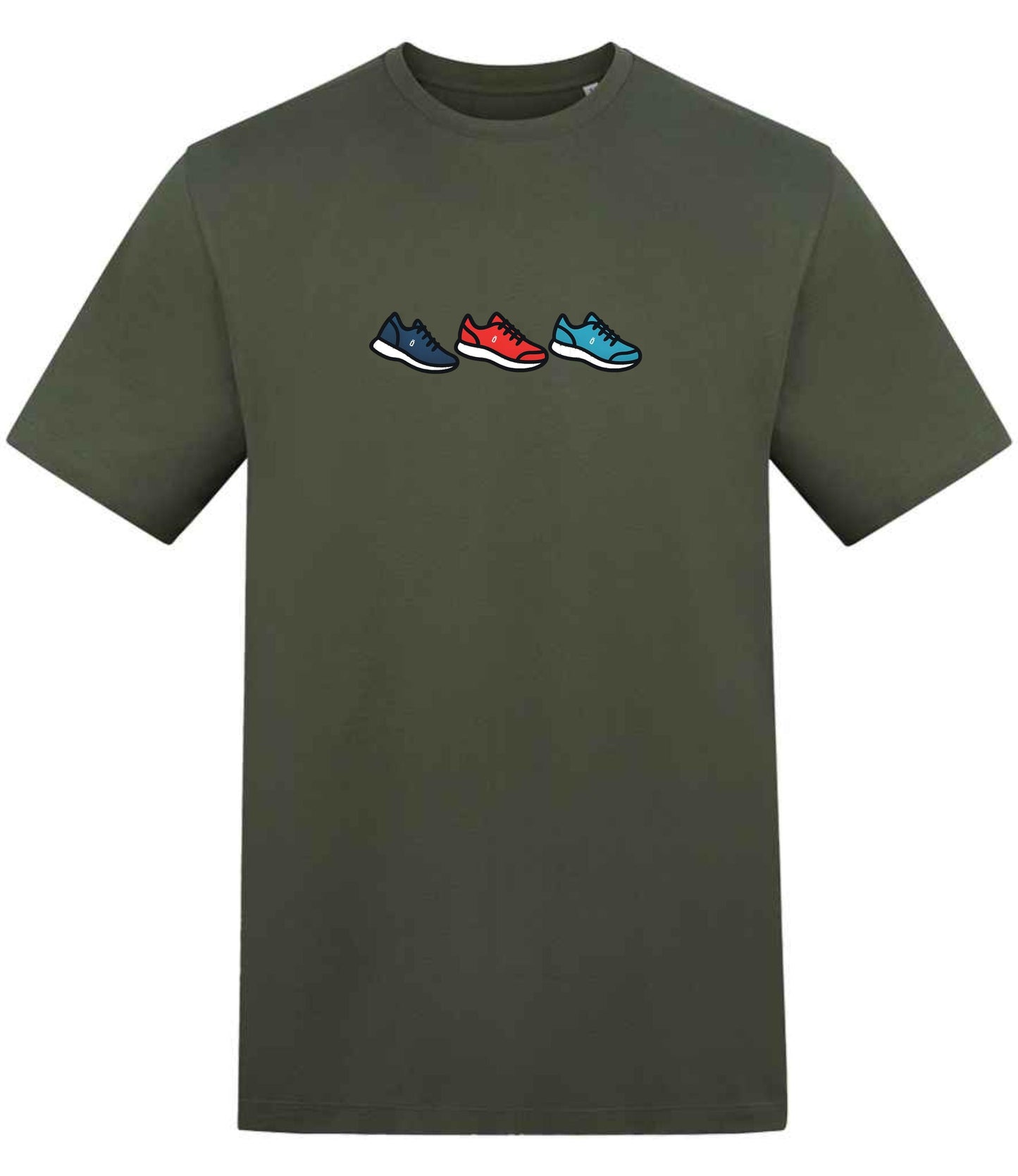 STRÖVA runner training shoes T-Shirt –Everyday Comfort, Affordable Style-relaxed fit tee, unisex everyday tee, perfect present for a runner,