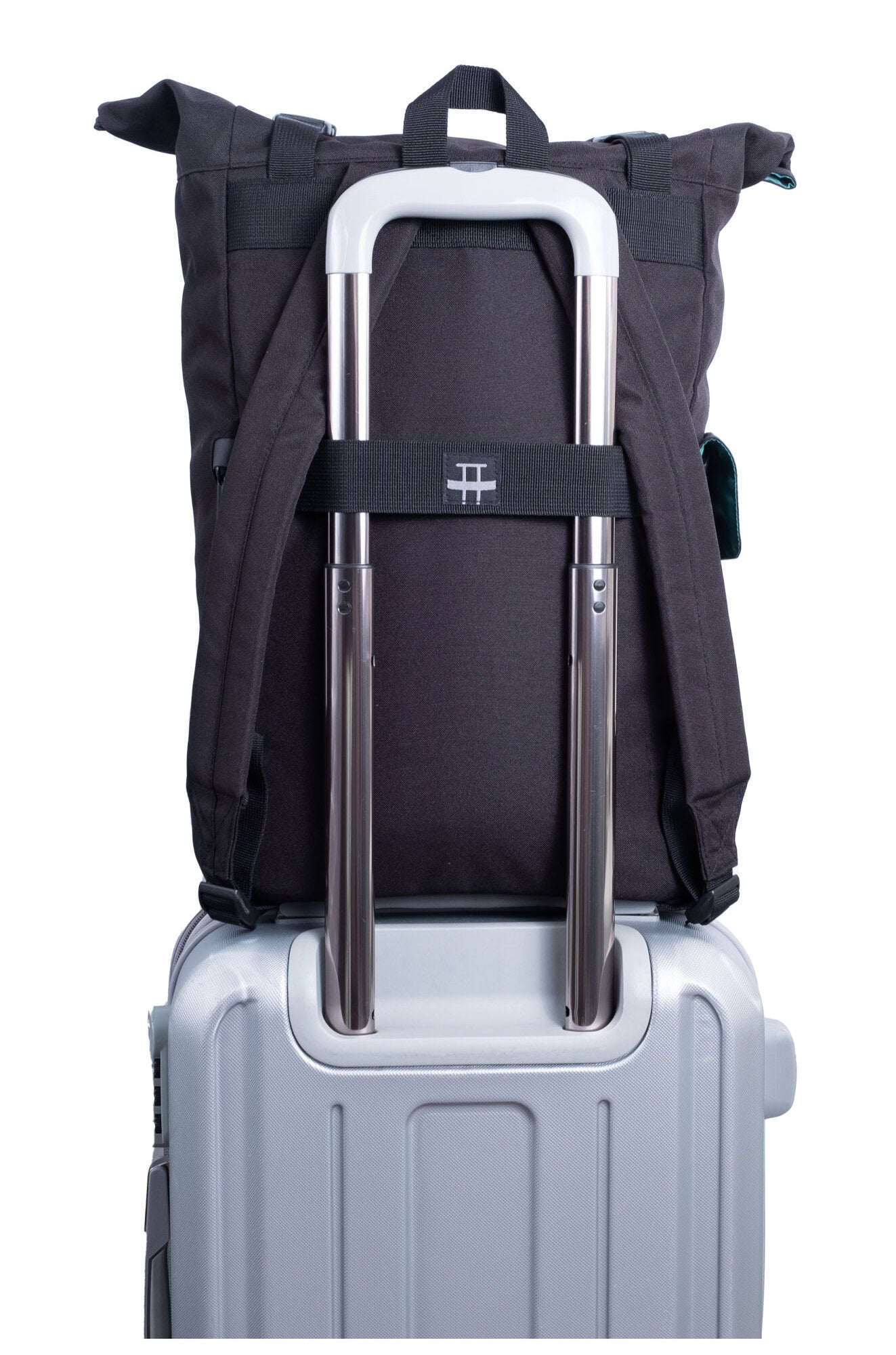 Backpack Recycled Backpack-Roll top-Rucksack-Laptop Backpack-STROVA-Our signature labelled-Work-university-outdoor-100% recycled polyester