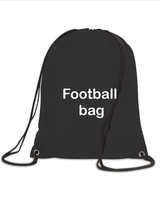 Personalised with Sport & Activity Drawstring Backpack – 11L Water-Resistant Tote Bag