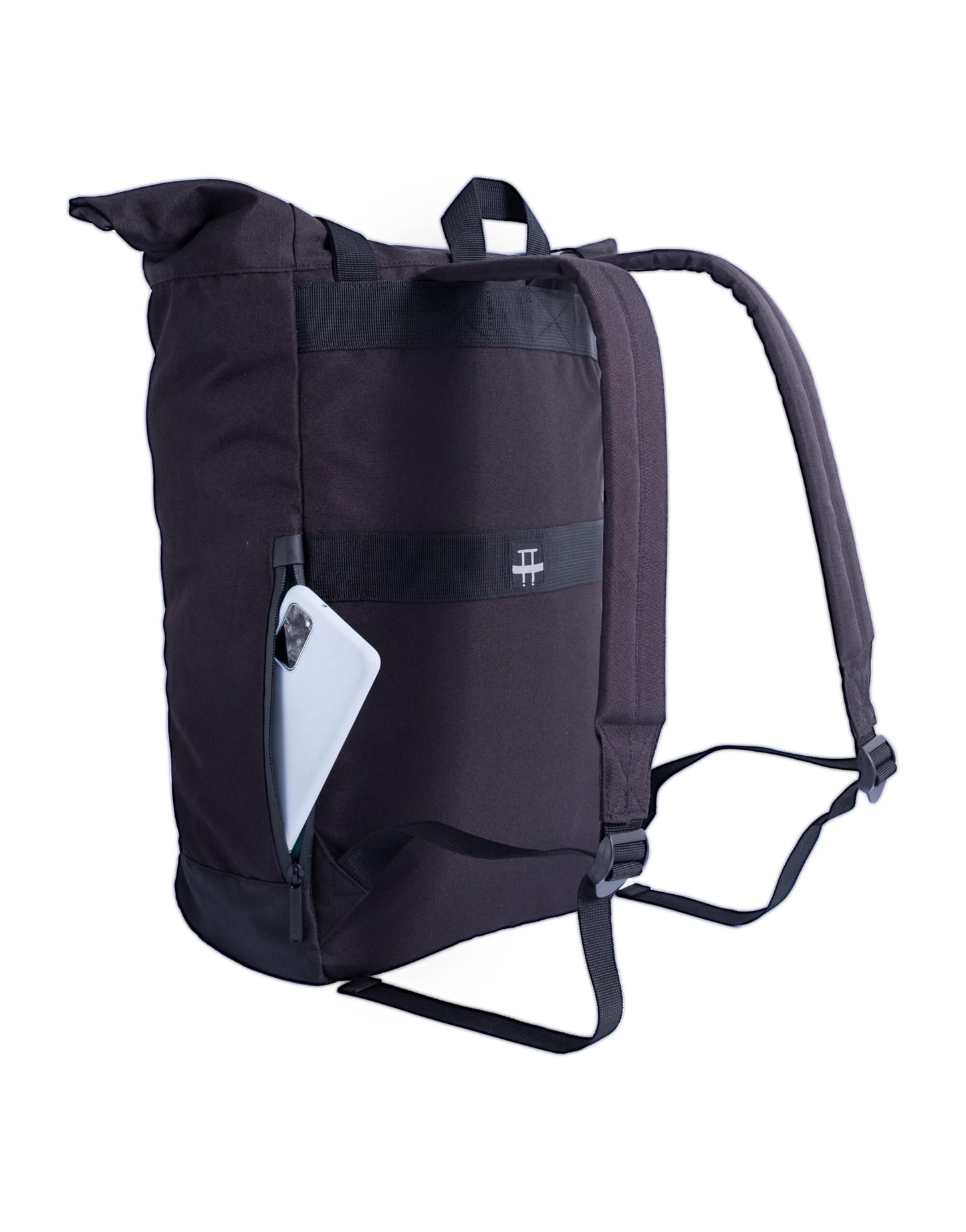 Backpack Recycled Rucksack-Roll top-Rucksack-Laptop Backpack STROVA-Our signature labelled mountains-camping-outdoor-100% recycled polyester