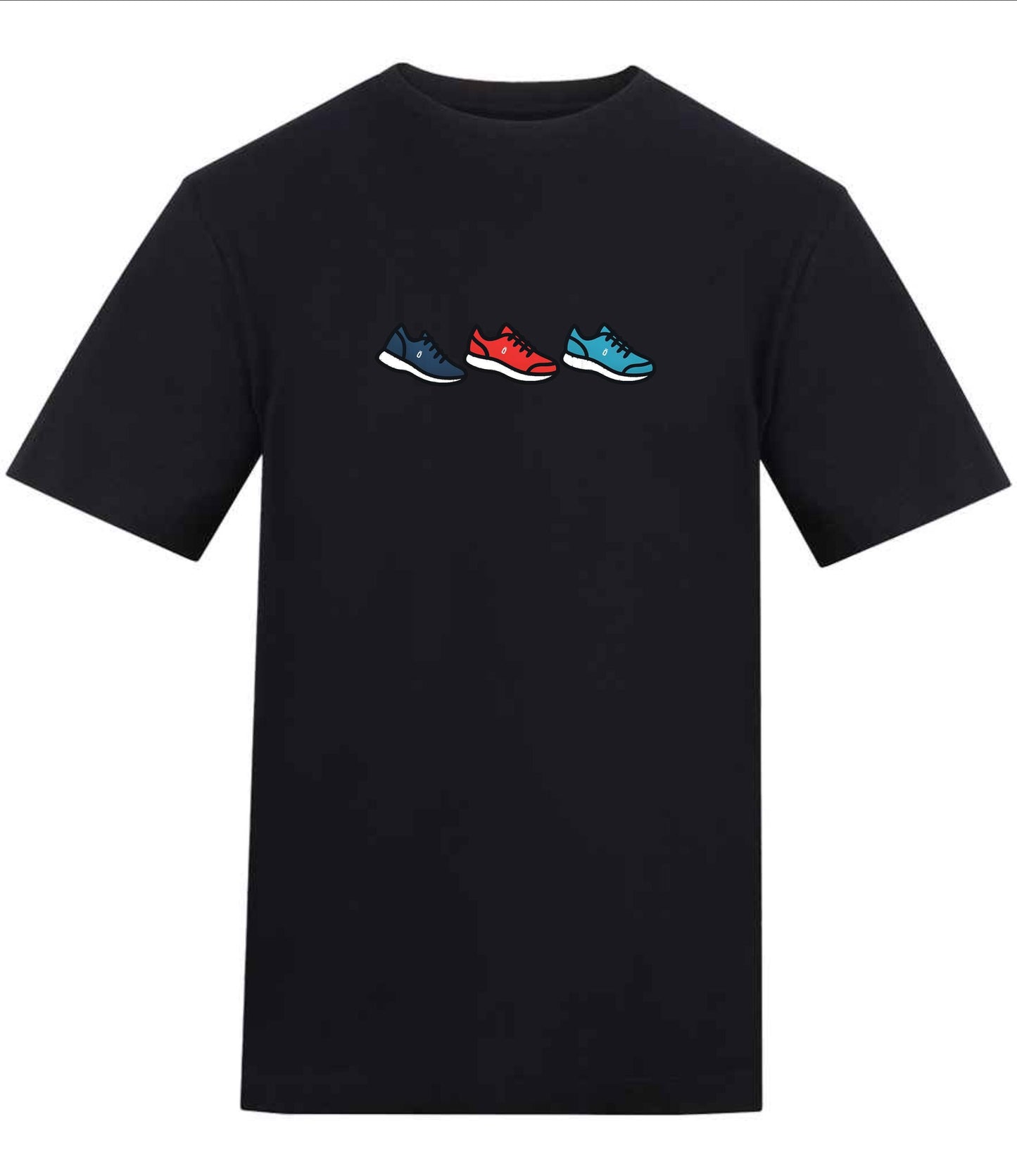 STRÖVA runner training shoes T-Shirt –Everyday Comfort, Affordable Style-relaxed fit tee, unisex everyday tee, perfect present for a runner,