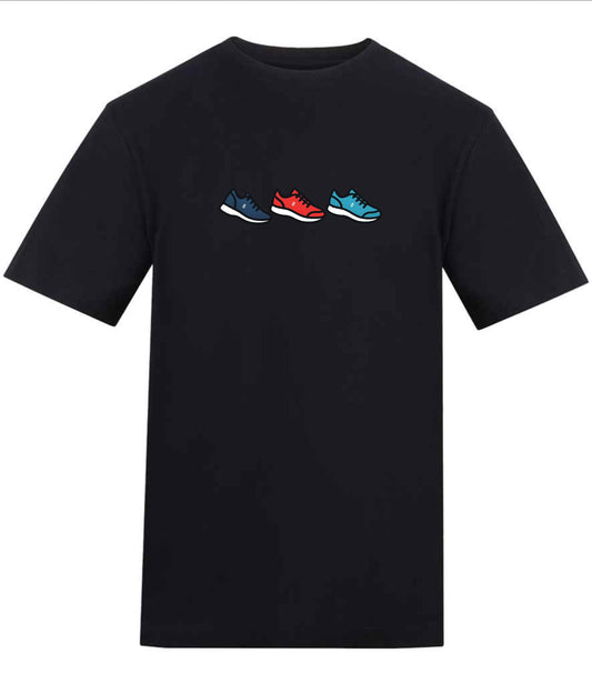 STRÖVA runner training shoes T-Shirt –Everyday Comfort, Affordable Style-relaxed fit tee, unisex everyday tee, perfect present for a runner,