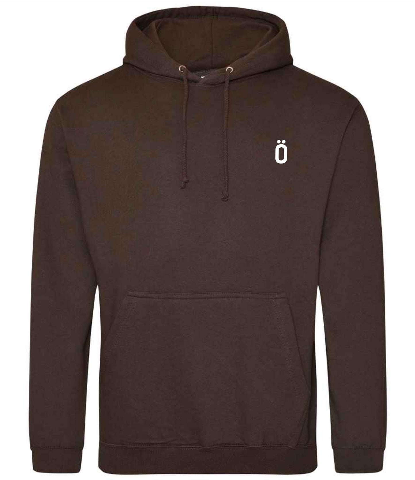 STRÖVA Basic Logo Hoodie – Everyday Comfort, Simple Style, soft fleece pullover with pouch pocket and drawcord hood, unisex style