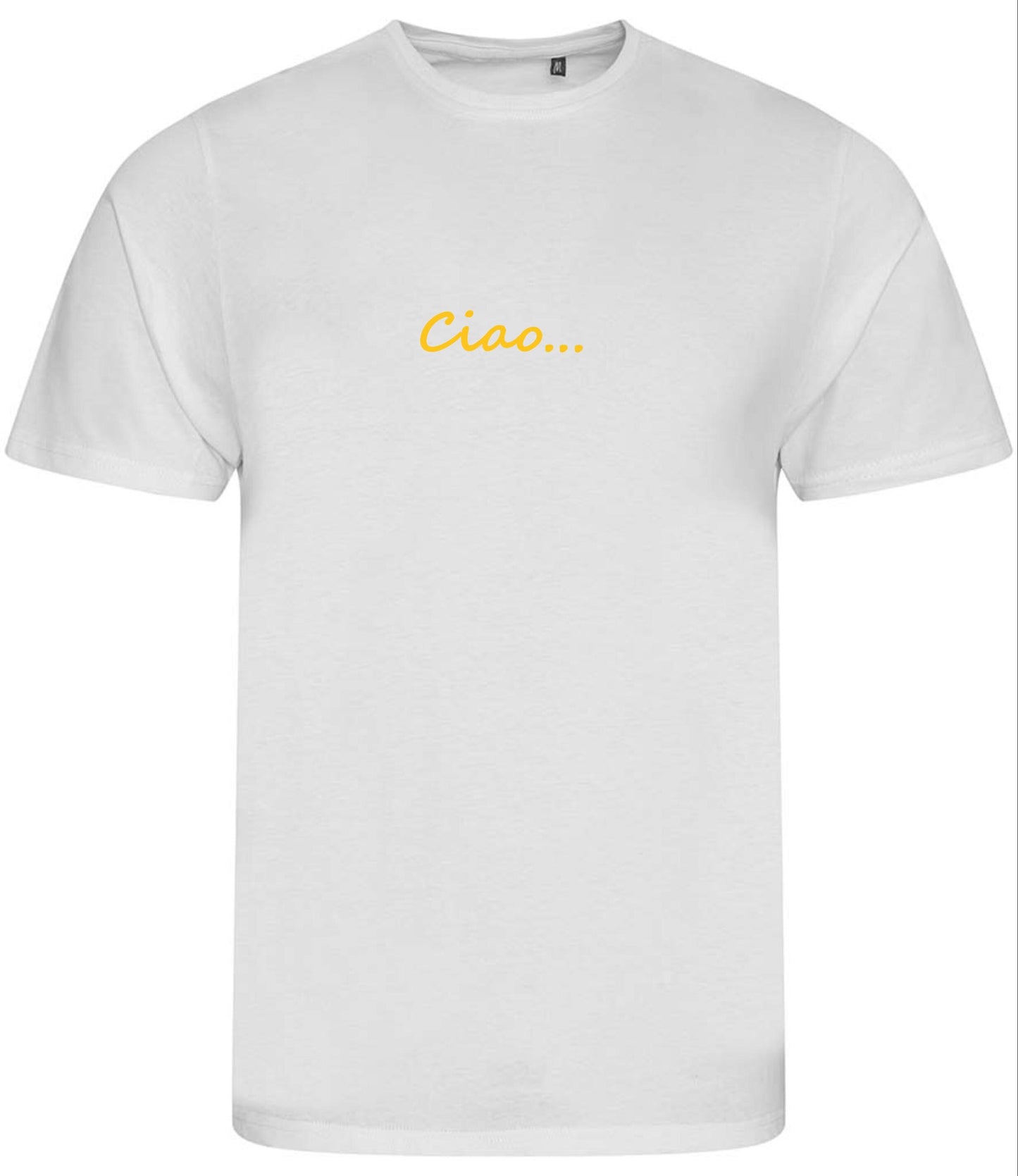 Men's Ciao Organic Cotton T-shirt - Italian Slogan Tee