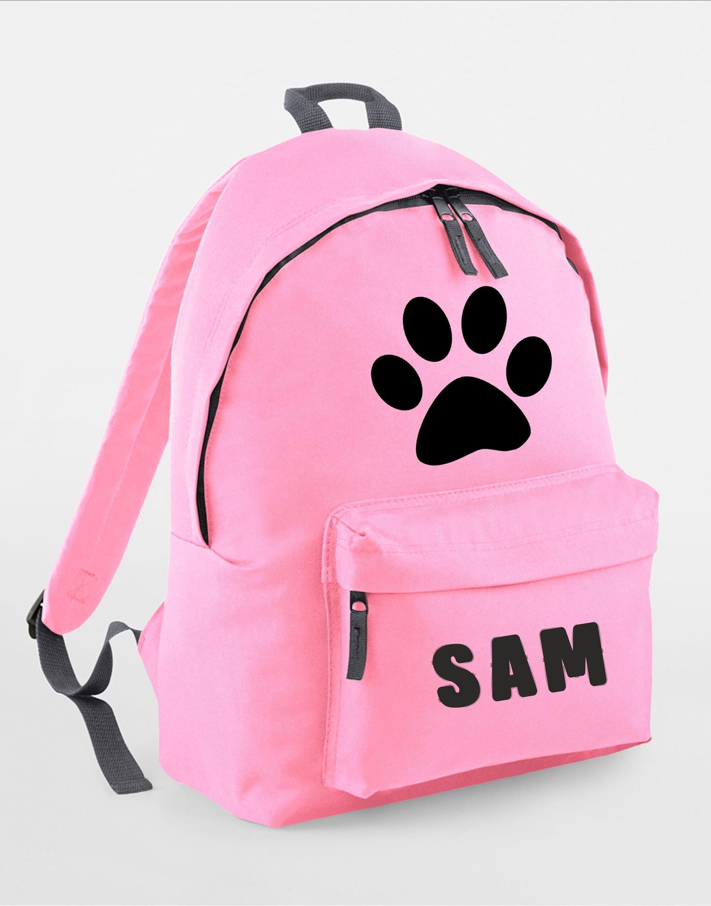 Personalised Dog Rucksack/backpack, Dog Paw design, ideal to carry all your dog bits on a walk, Paw design, dog bag