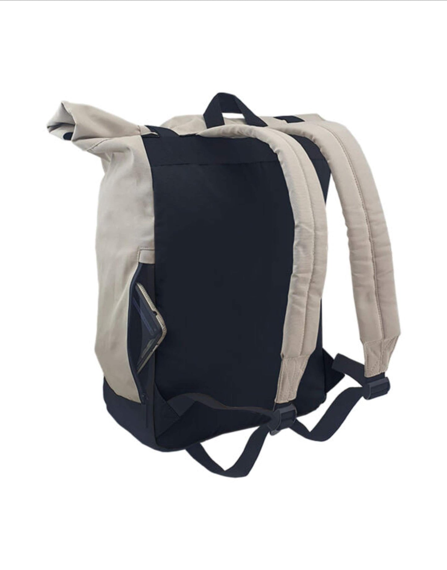 Backpack Recycled Backpack-Roll top-Rucksack-Laptop Backpack-STROVA-Our signature labelled-Work-university-outdoor-100% recycled polyester