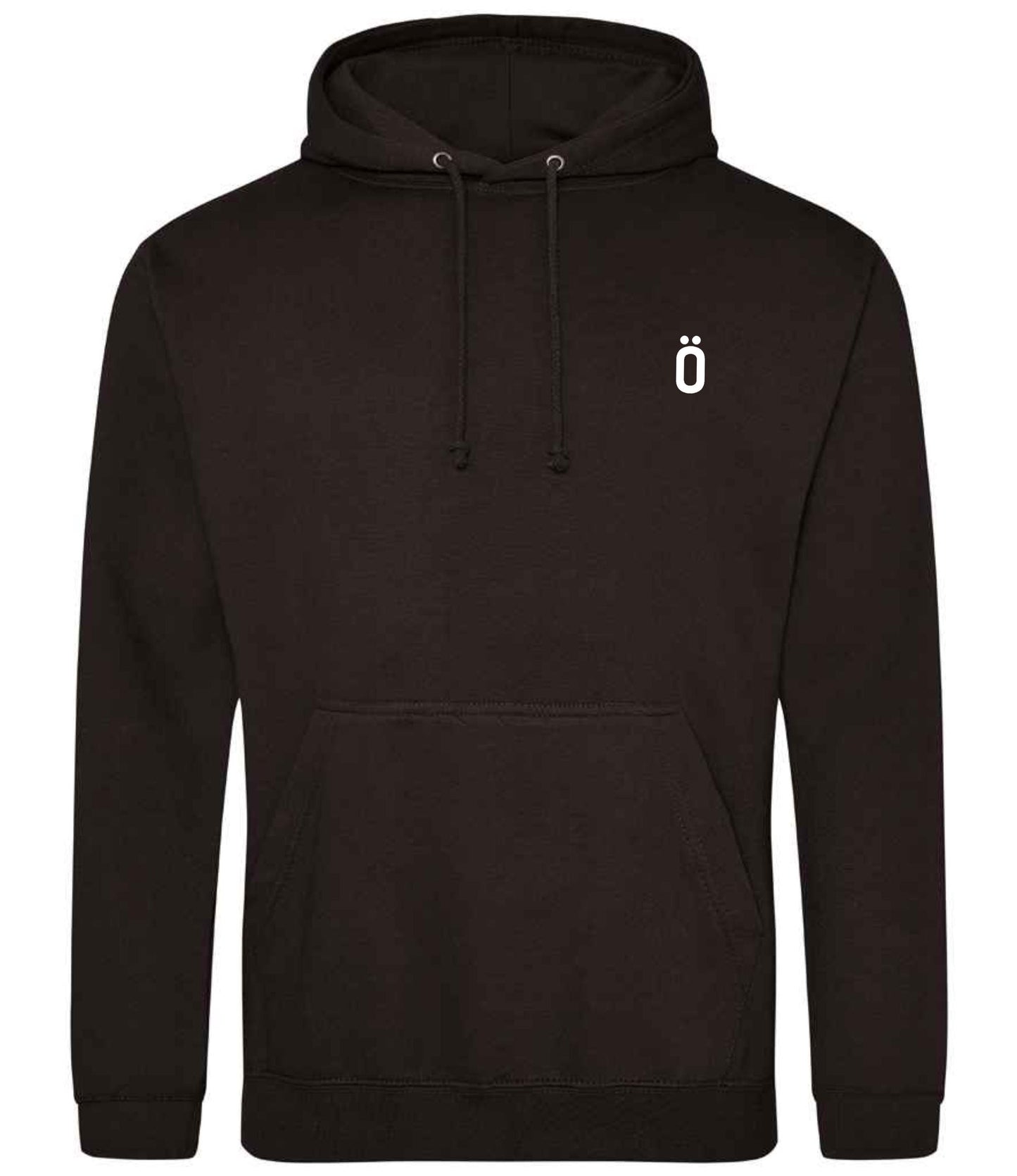 STRÖVA Basic Logo Hoodie – Everyday Comfort, Simple Style, soft fleece pullover with pouch pocket and drawcord hood, unisex style
