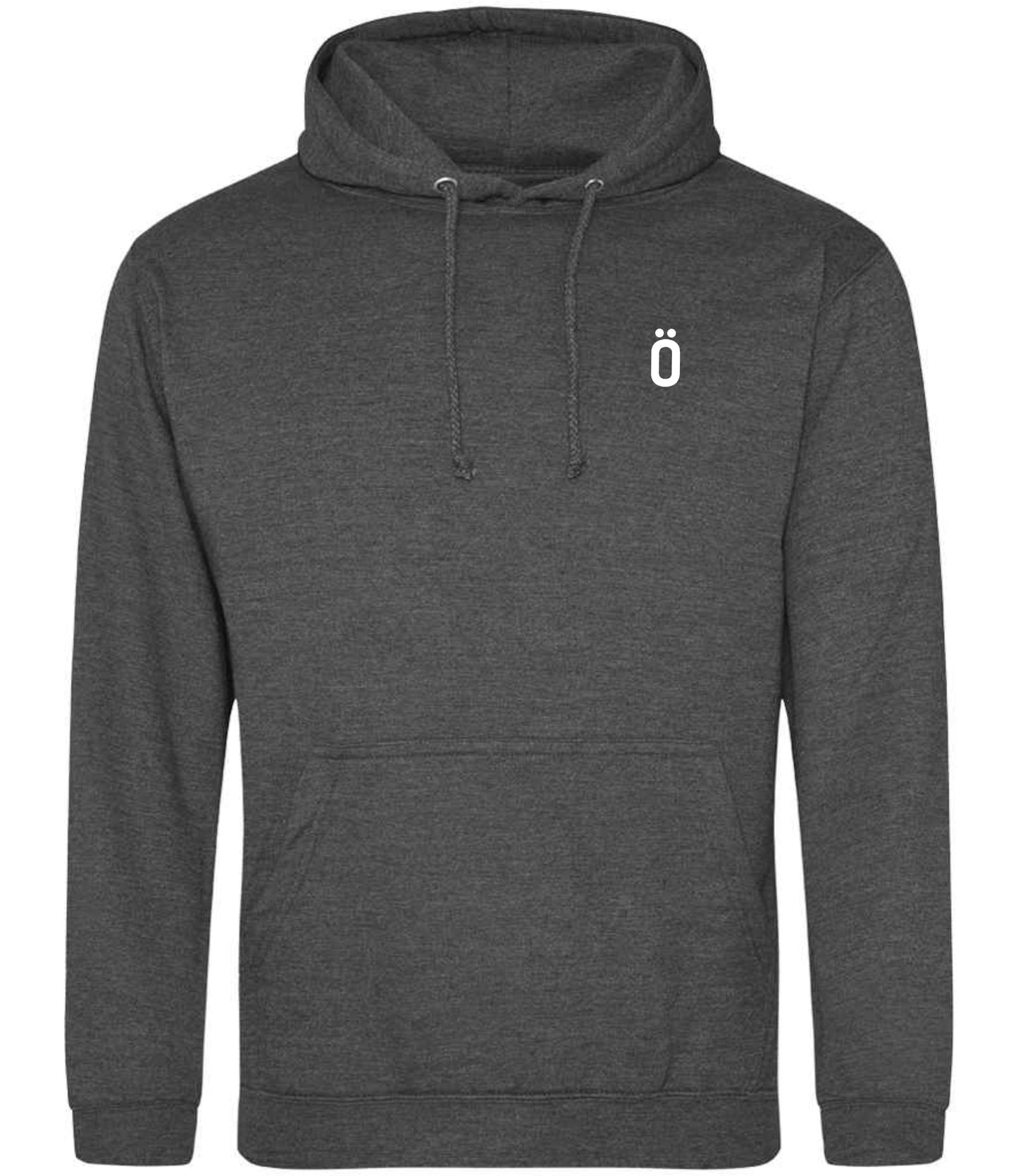 STRÖVA Basic Logo Hoodie – Everyday Comfort, Simple Style, soft fleece pullover with pouch pocket and drawcord hood, unisex style