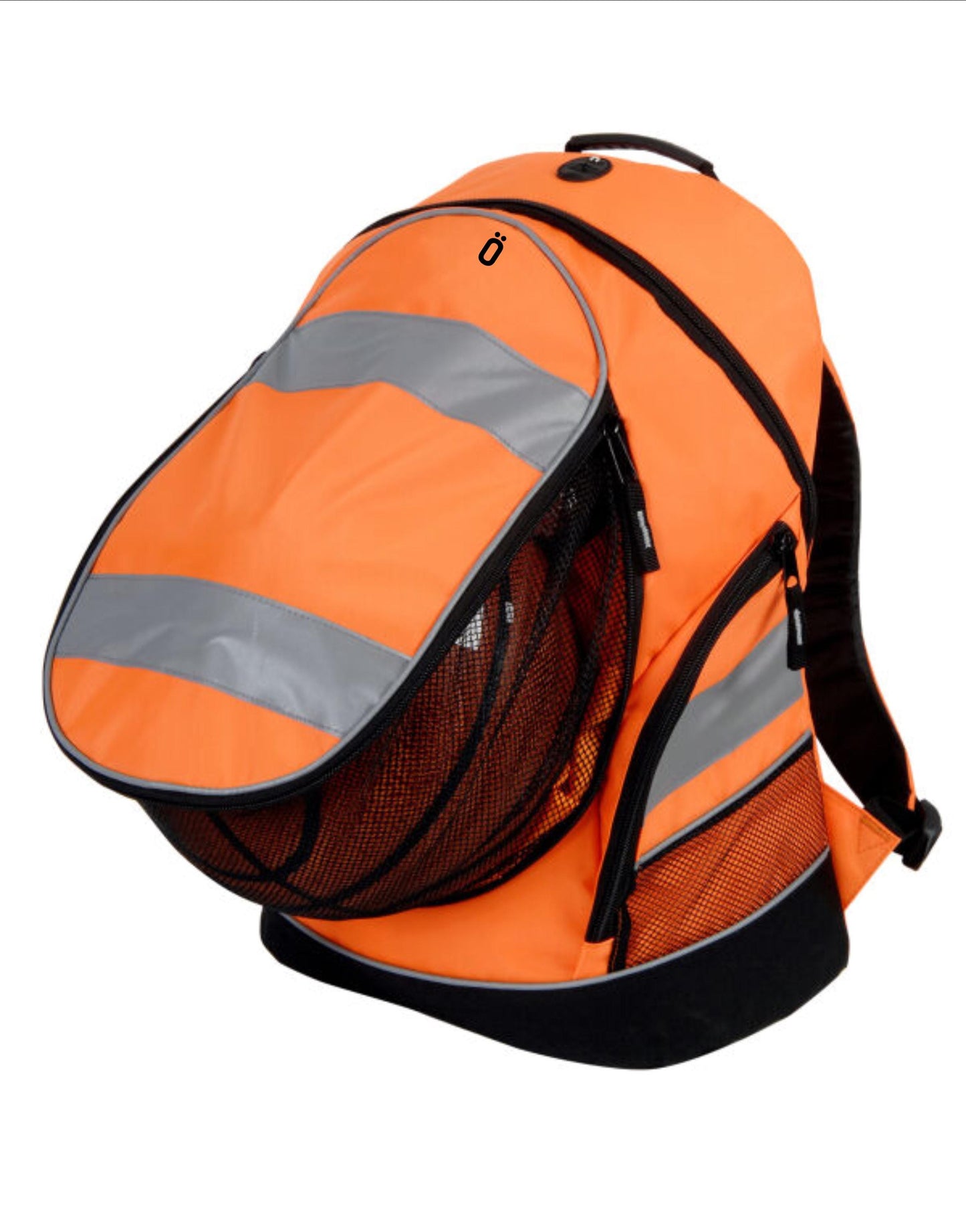 STRÖVA Hi-Vis Backpack – Reflective Work & Trade Bag with expandable front to fit hard hat