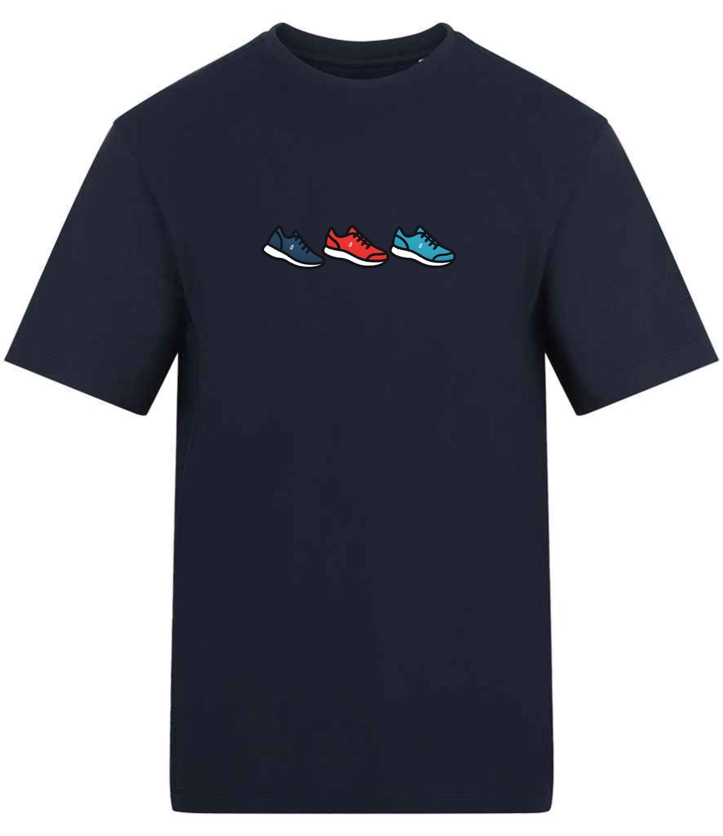 STRÖVA runner training shoes T-Shirt –Everyday Comfort, Affordable Style-relaxed fit tee, unisex everyday tee, perfect present for a runner,