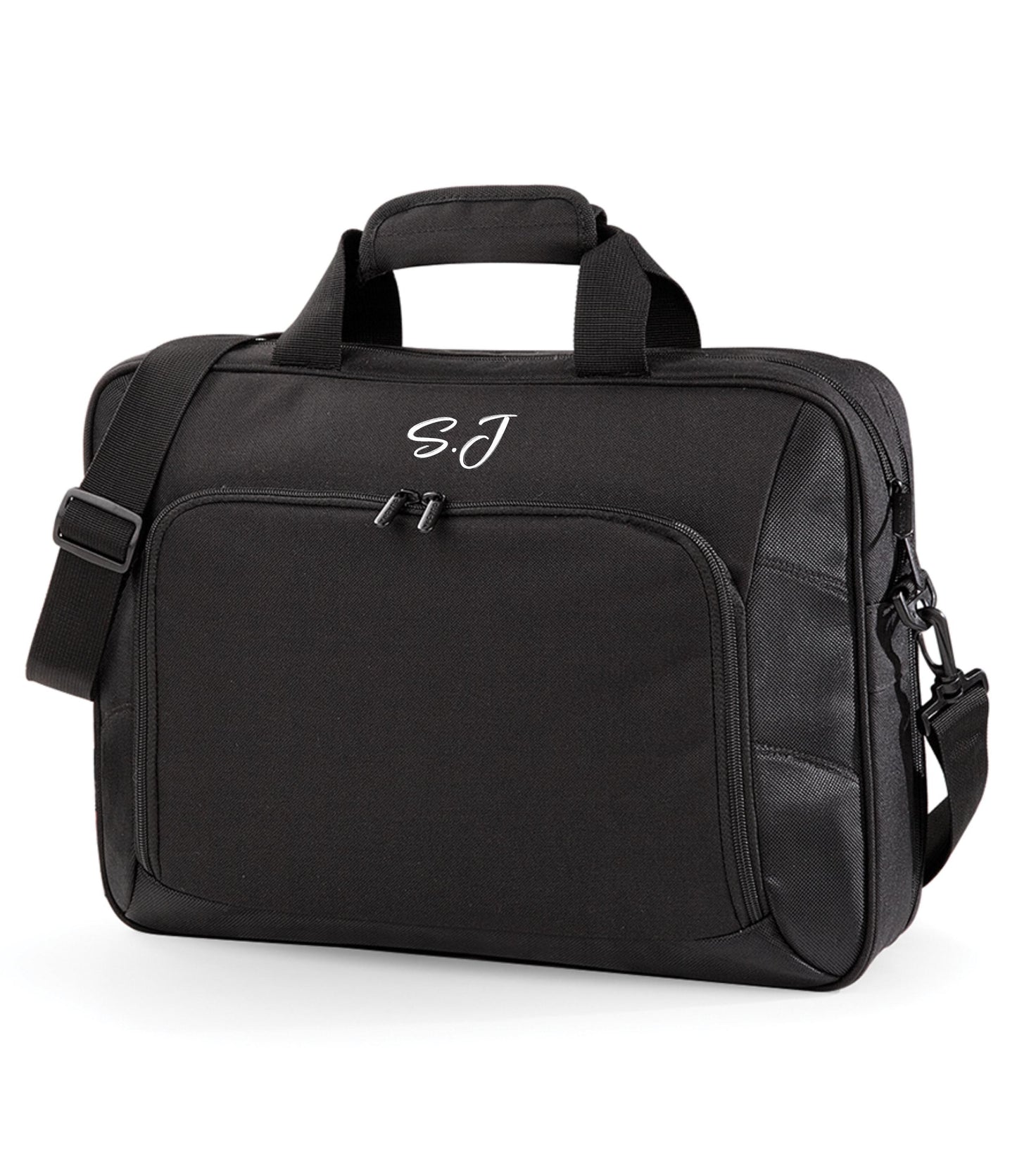 Personalised initial laptop briefcase shoulder bag-Executive Digital Office-Backpack-ATHOS-Work-university-outdoor-organiser section