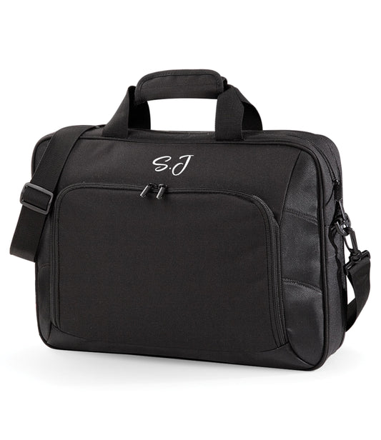 Personalised initial laptop briefcase shoulder bag-Executive Digital Office-Backpack-ATHOS-Work-university-outdoor-organiser section