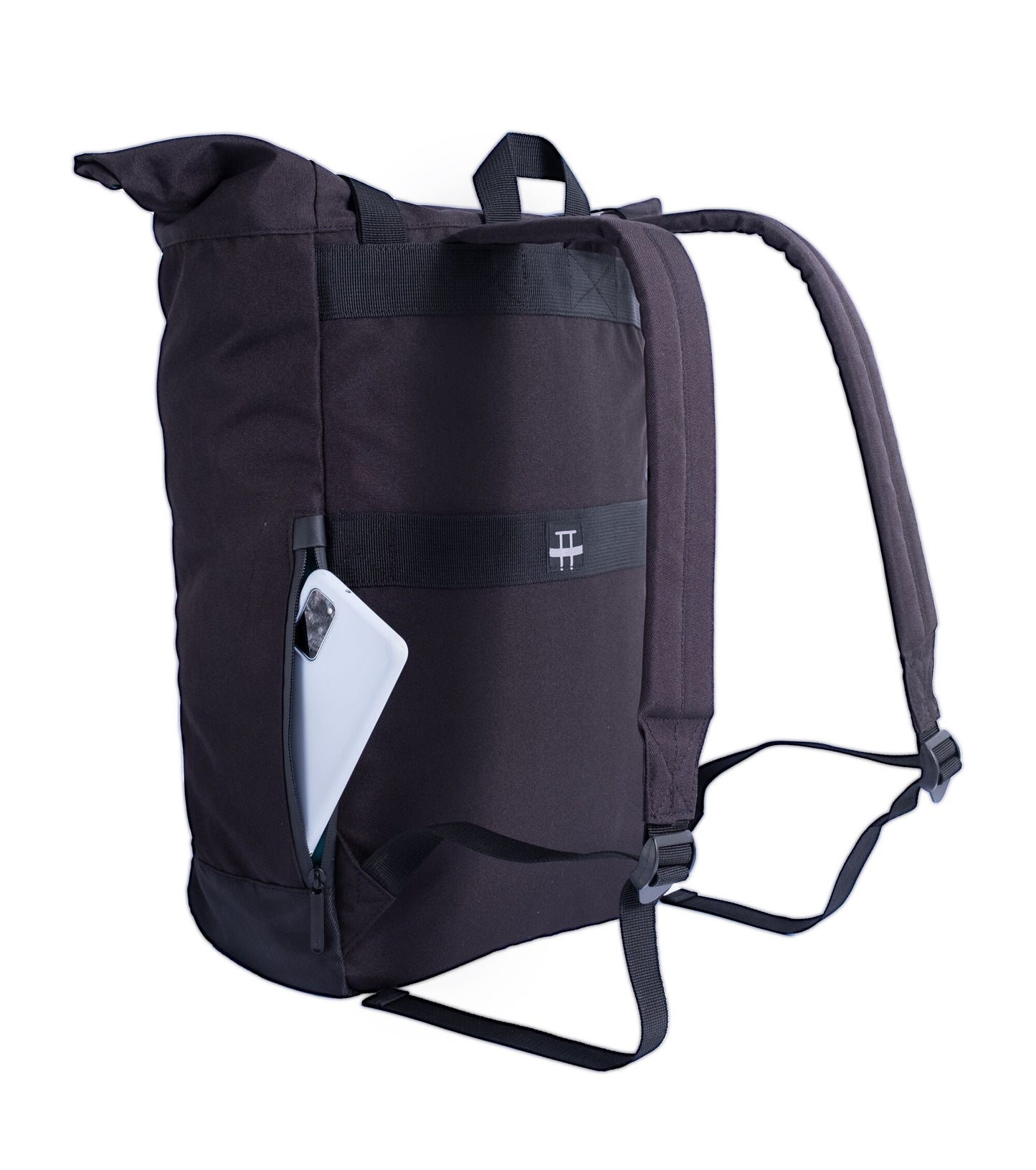 Backpack Recycled Backpack-Roll top-Rucksack-Laptop Backpack-STROVA-Our signature labelled-Work-university-outdoor-100% recycled polyester