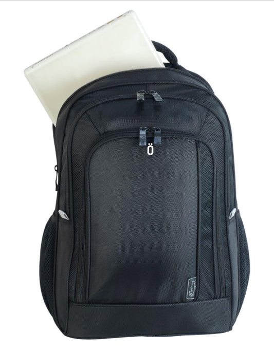 Laptop Backpack Rucksack, Work bag Black Smart backpack-Rucksack-Backpack-STROVA-Our STROVA style logo-Classic backpack-usb port