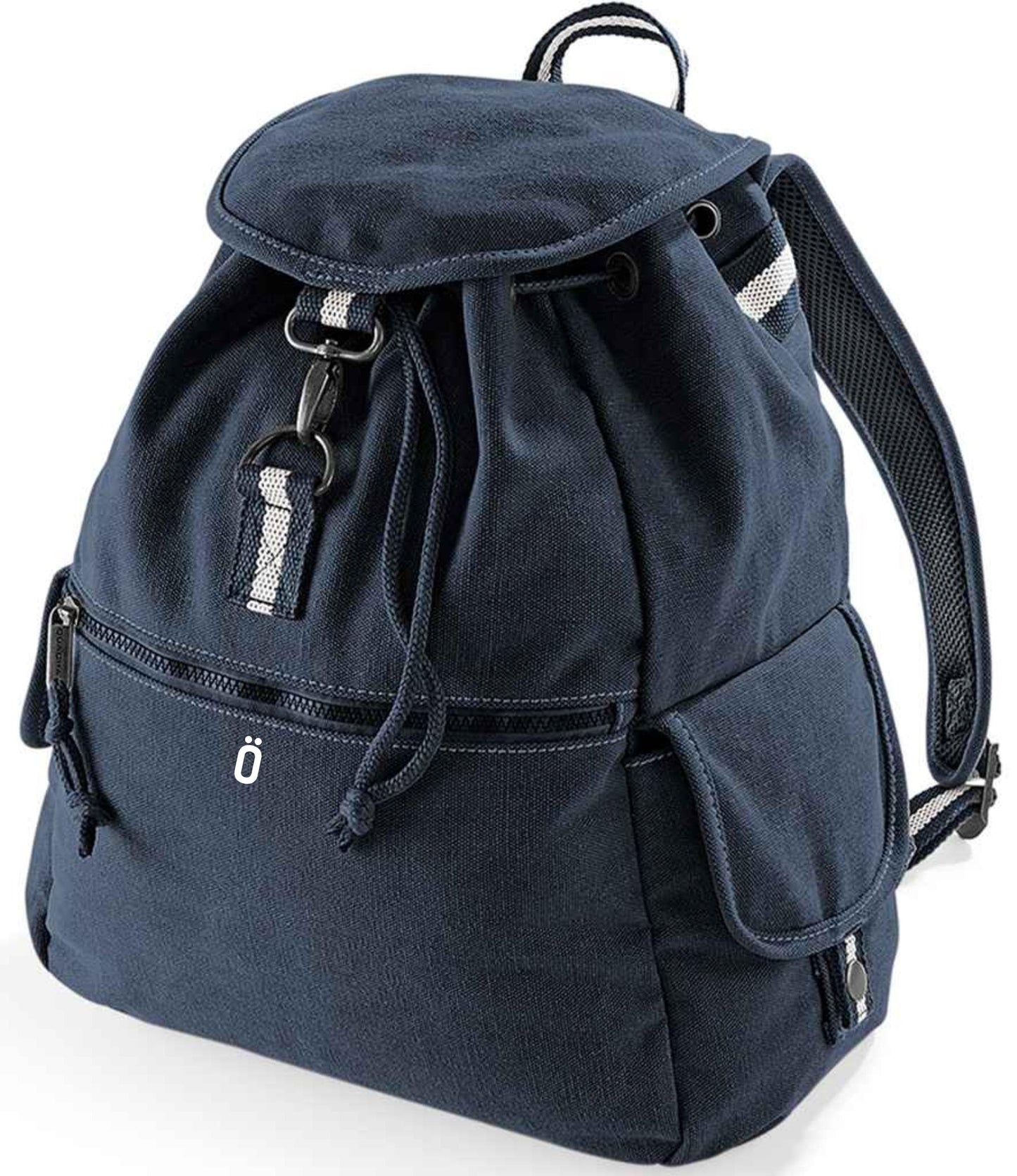 STRÖVA Vintage Canvas Backpack Everyday Bag– 18L Capacity, Stylish & Practical Vintage Canvas Backpack, rucksack-university, work, gym