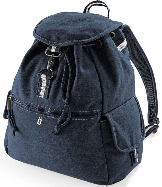 STRÖVA Vintage Canvas Backpack Everyday Bag– 18L Capacity, Stylish & Practical Vintage Canvas Backpack, rucksack-university, work, gym