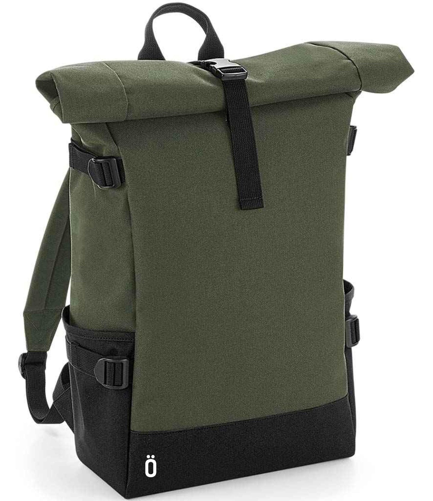 Backpack, Rucksack Block Roll-Top Backpack, STROVA everyday rucksack ideal for Sports, Gym, Work, Travel, University, outdoor walking