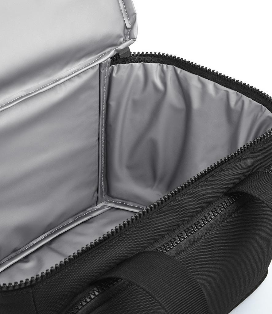 Personalised Lunch Bag initial Recycled lunch bag-ATHOS-Insulated work-lunch bag picnic-Beach-camping-outdoor-uni-100% recycled polyester