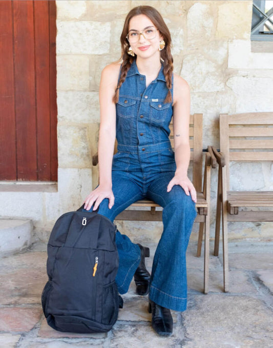 Backpack Rucksack, Patras Backpack-Rucksack-Backpack-STROVA-Our signature style logo-camping-outdoor-hiking backpack-large main area