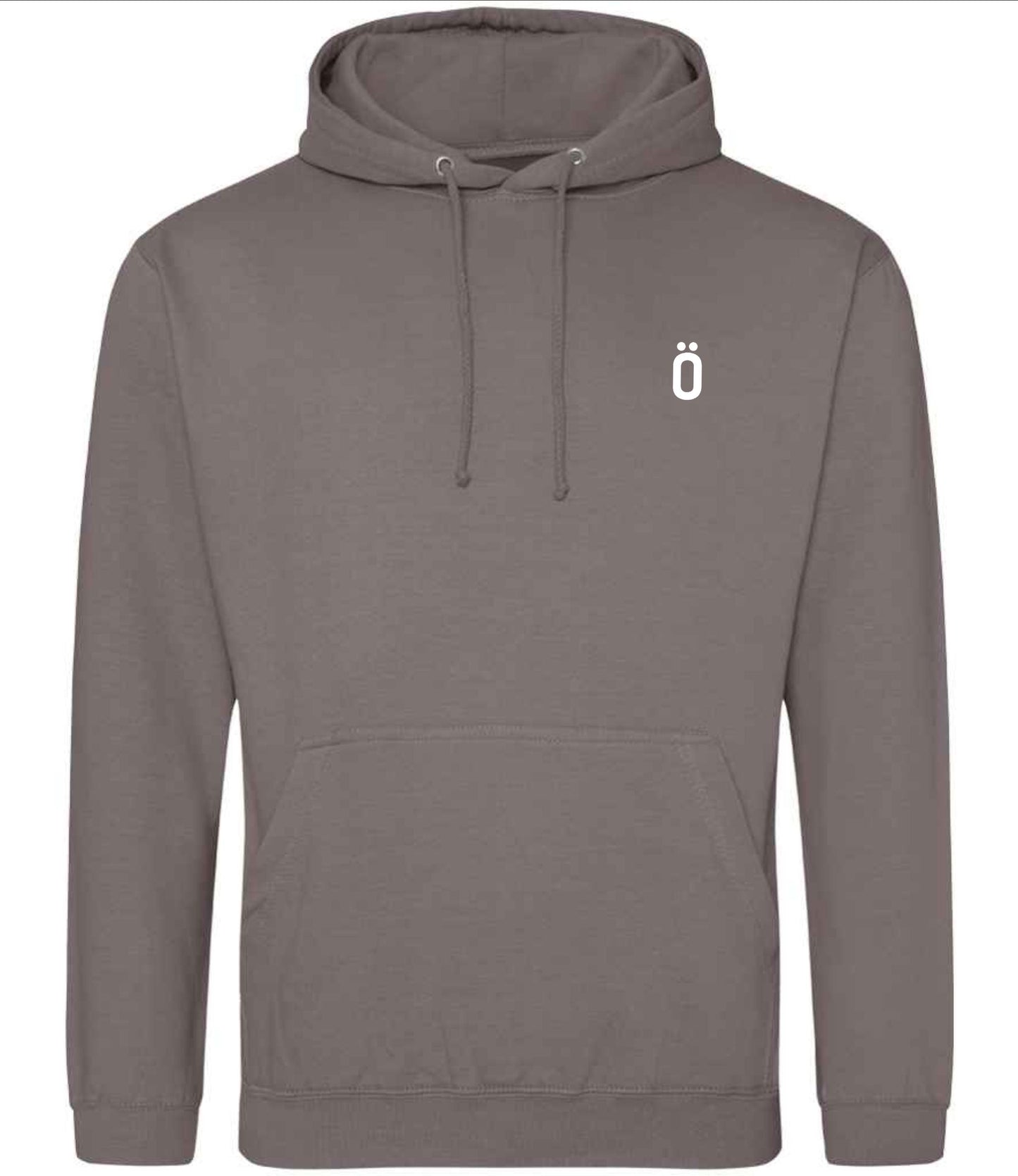 STRÖVA Basic Logo Hoodie – Everyday Comfort, Simple Style, soft fleece pullover with pouch pocket and drawcord hood, unisex style