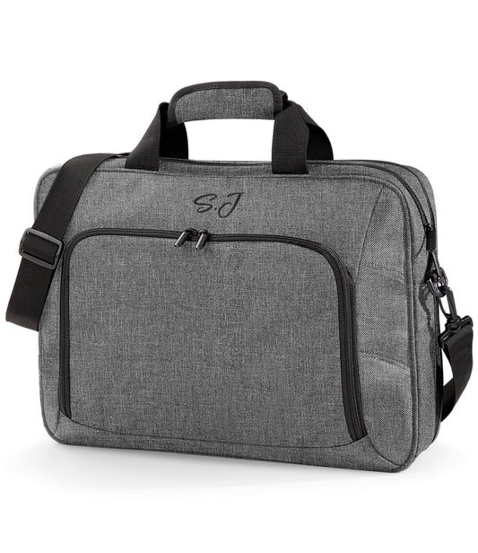 Personalised initial laptop briefcase shoulder bag-Executive Digital Office-Backpack-ATHOS-Work-university-outdoor-organiser section